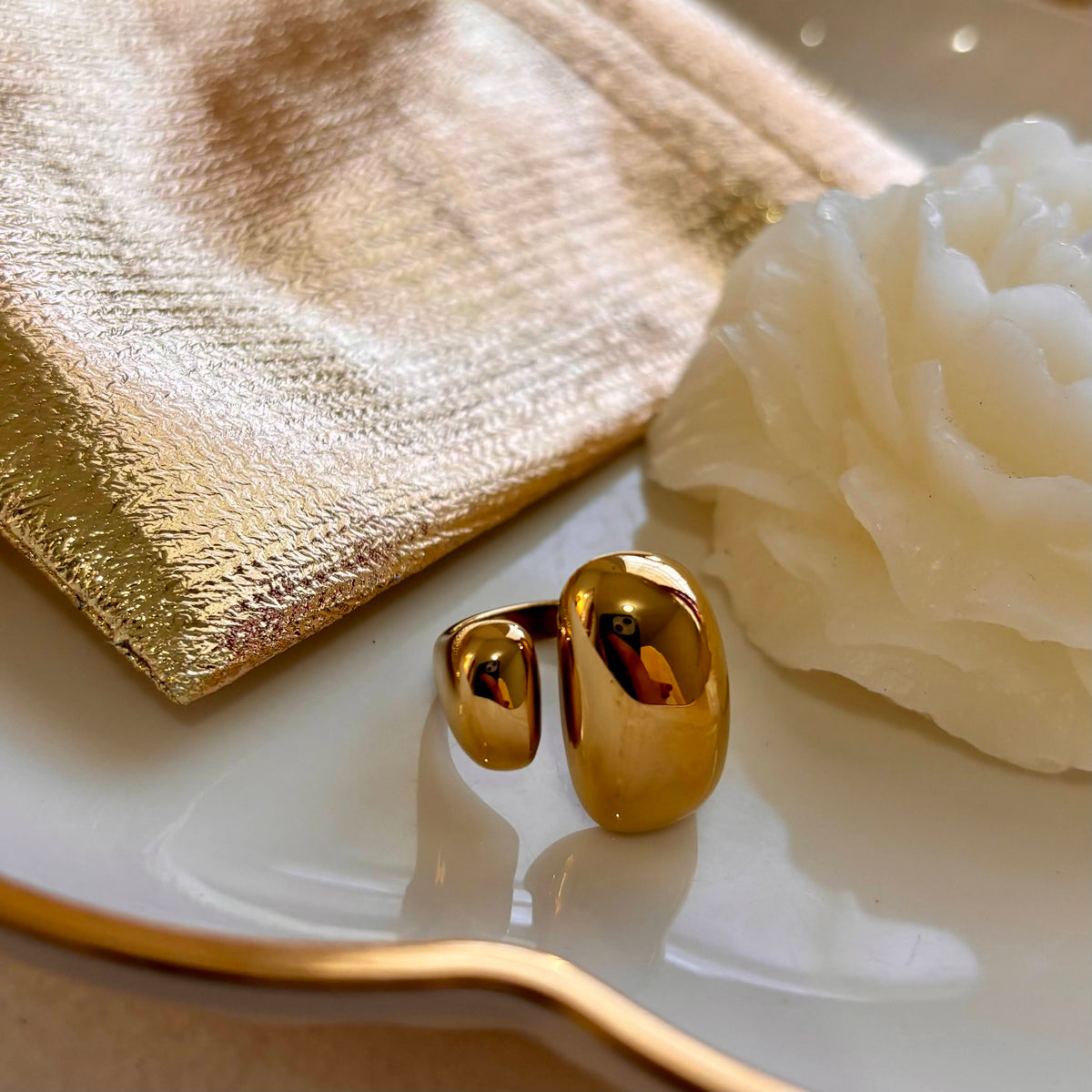 Doble Stone Ring